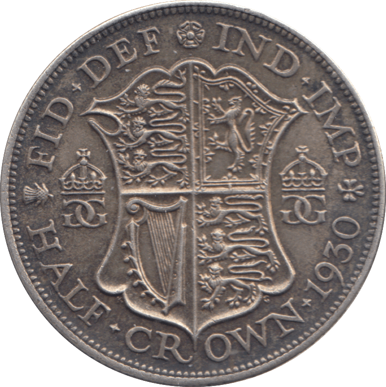 1930 HALFCROWN ( GVF ) - HALFCROWN - Cambridgeshire Coins