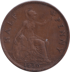1930 HALFPENNY ( FINE ) - HALFPENNY - Cambridgeshire Coins