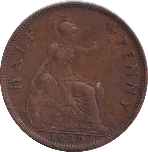 1930 HALFPENNY ( FINE ) - HALFPENNY - Cambridgeshire Coins