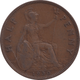 1930 HALFPENNY GEORGE V ( GF ) - HALFPENNY - Cambridgeshire Coins