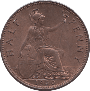 1930 HALFPENNY ( UNC ) - HALFPENNY - Cambridgeshire Coins