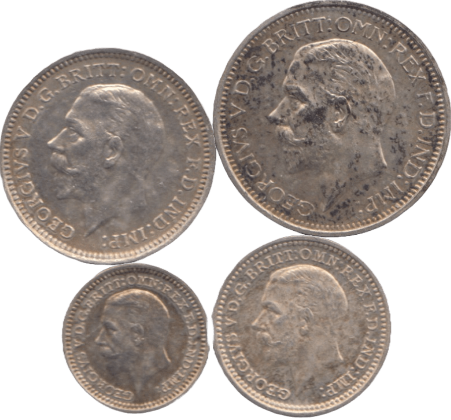 1930 MAUNDY SET GEORGE VI - Maundy Set - Cambridgeshire Coins