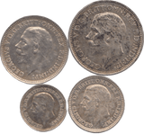 1930 MAUNDY SET GEORGE VI - Maundy Set - Cambridgeshire Coins