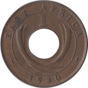 1930 ONE CENT EAST AFRICA - WORLD COINS - Cambridgeshire Coins