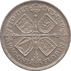 1930 ONE FLORIN ( EF ) - FLORIN - Cambridgeshire Coins