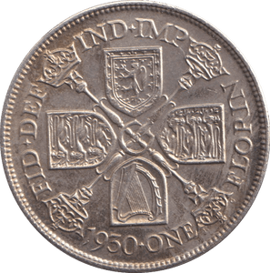 1930 ONE FLORIN ( EF ) - WORLD COINS - Cambridgeshire Coins