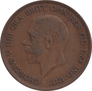 1930 PENNY GEORGE V ( VF ) - PENNY - Cambridgeshire Coins