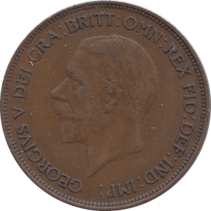 1930 PENNY ( GVF ) - Penny - Cambridgeshire Coins