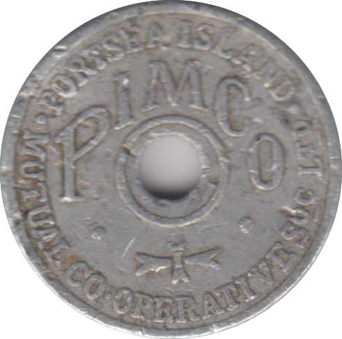 1930 PORTSEA ISLAND HALF PIMCO TOKEN - OTHER TOKENS - Cambridgeshire Coins