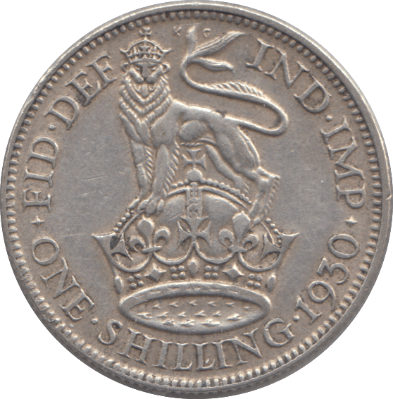1930 SHILLING ( AUNC ) - SHILLING - Cambridgeshire Coins
