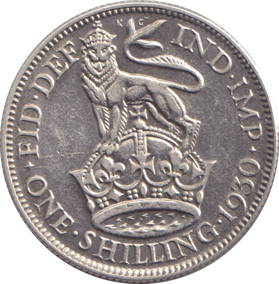 1930 SHILLING ( AUNC ) - SHILLING - Cambridgeshire Coins
