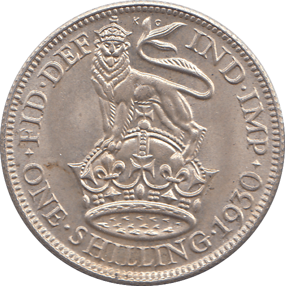 1930 SHILLING ( AUNC ) - SHILLING - Cambridgeshire Coins
