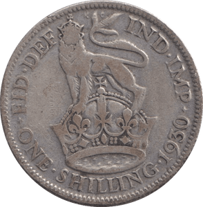 1930 SHILLING ( FINE ) - SHILLING - Cambridgeshire Coins