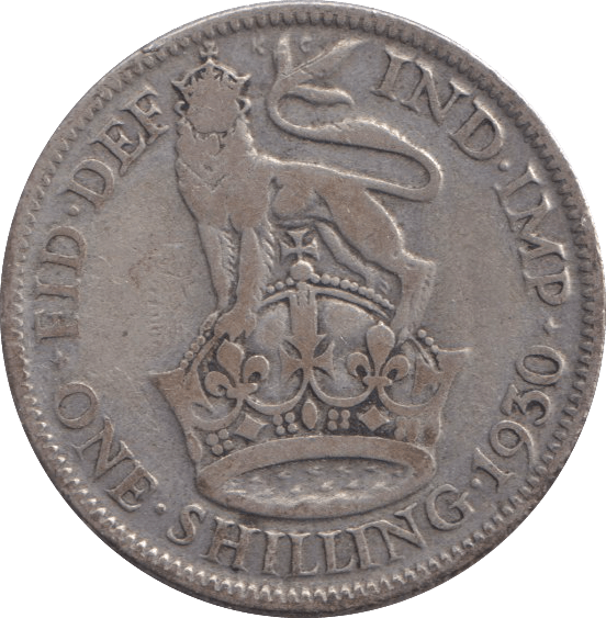 1930 SHILLING ( FINE ) - SHILLING - Cambridgeshire Coins