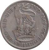 1930 SHILLING ( FINE ) - SHILLING - Cambridgeshire Coins