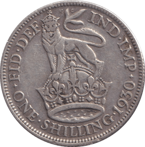 1930 SHILLING ( FINE ) - SHILLING - Cambridgeshire Coins