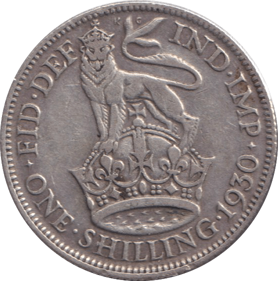 1930 SHILLING ( FINE ) - SHILLING - Cambridgeshire Coins