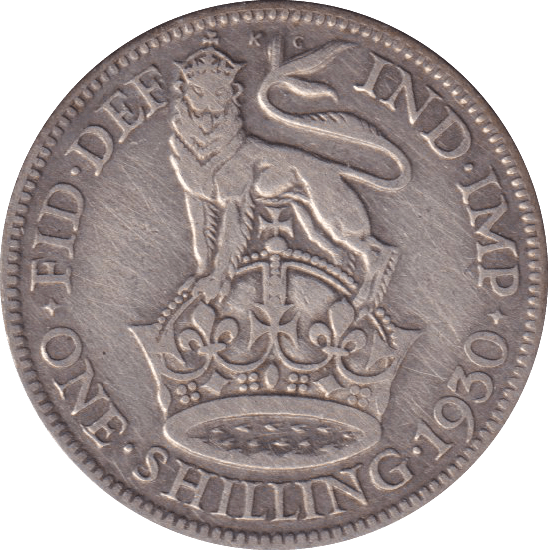 1930 SHILLING (FINE) - SHILLING - Cambridgeshire Coins