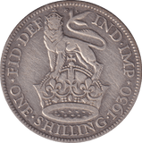 1930 SHILLING (FINE) - SHILLING - Cambridgeshire Coins