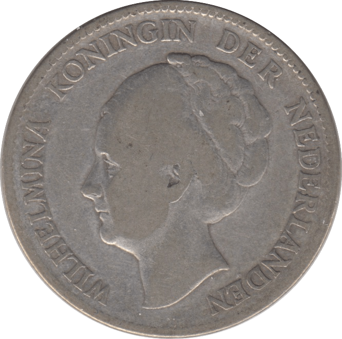 1930 SILVER 1 GUILDER NETHERLANDS - SILVER WORLD COINS - Cambridgeshire Coins