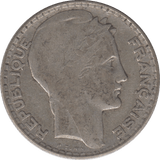 1930 SILVER 10 FRANCS FRANCE - SILVER WORLD COINS - Cambridgeshire Coins