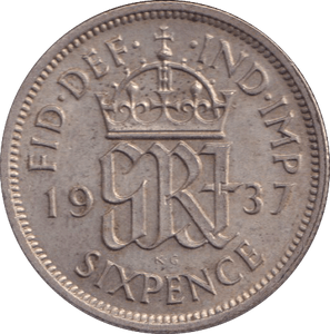 1930 SIXPENCE ( EF ) - SIXPENCE - Cambridgeshire Coins