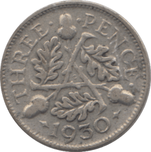 1930 THREEPENCE ( FINE ) - THREEPENCE - Cambridgeshire Coins