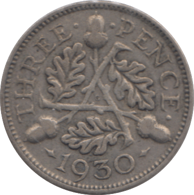 1930 THREEPENCE ( FINE ) - THREEPENCE - Cambridgeshire Coins