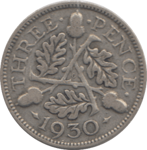 1930 THREEPENCE ( FINE ) - THREEPENCE - Cambridgeshire Coins