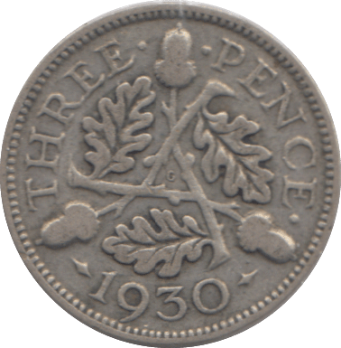 1930 THREEPENCE ( FINE ) - THREEPENCE - Cambridgeshire Coins