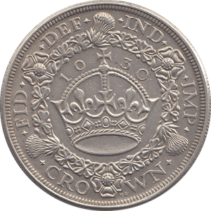 1930 WREATH CROWN ( AUNC ) - WORLD COINS - Cambridgeshire Coins