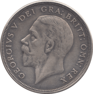 1930 WREATH CROWN ( GVF ) - CROWN - Cambridgeshire Coins