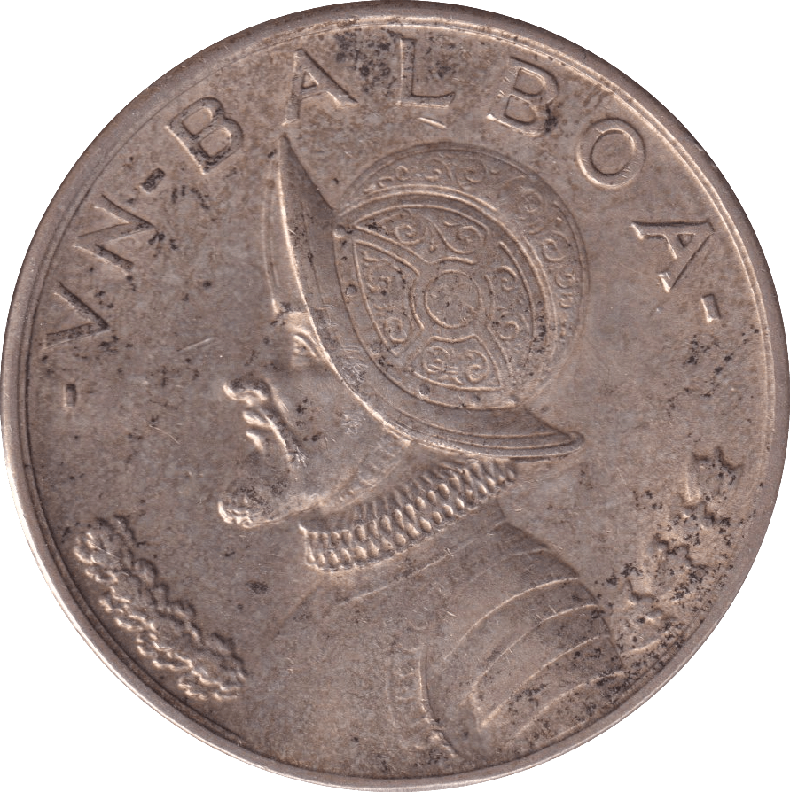1931 BALBOA PANAMA - SILVER WORLD COINS - Cambridgeshire Coins