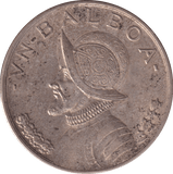 1931 BALBOA PANAMA - SILVER WORLD COINS - Cambridgeshire Coins