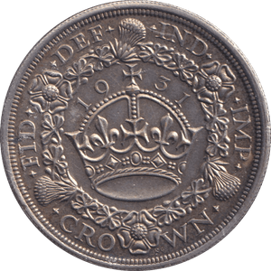 1931 CROWN ( AUNC ) - CROWN - Cambridgeshire Coins