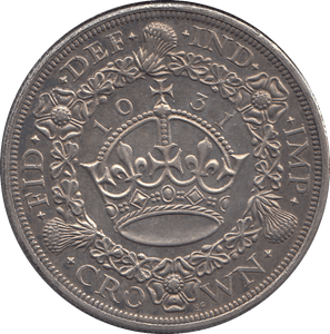 1931 CROWN ( EF ) WREATH - CROWN - Cambridgeshire Coins
