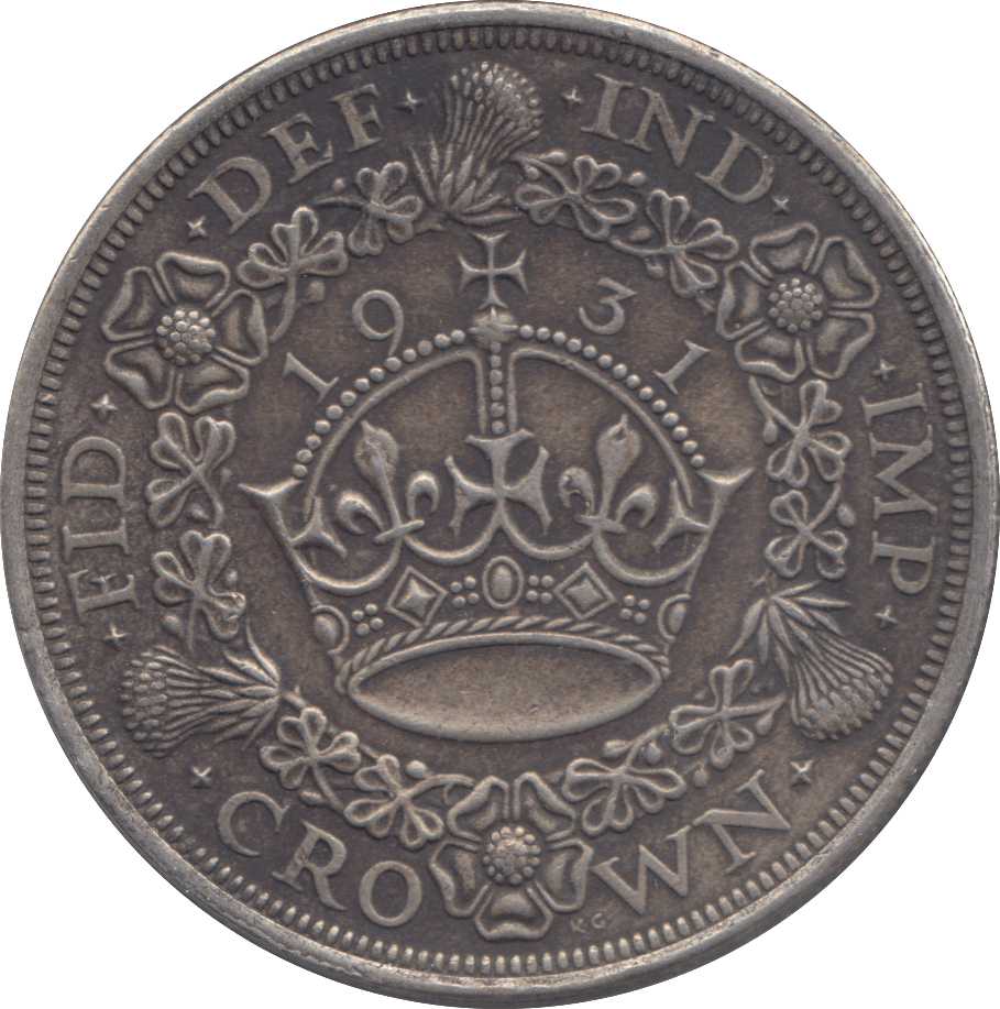 1931 CROWN ( GVF ) - CROWN - Cambridgeshire Coins