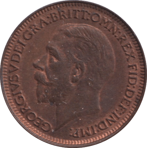 1931 FARTHING ( AUNC ) - FARTHING - Cambridgeshire Coins