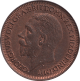 1931 FARTHING ( AUNC ) - FARTHING - Cambridgeshire Coins
