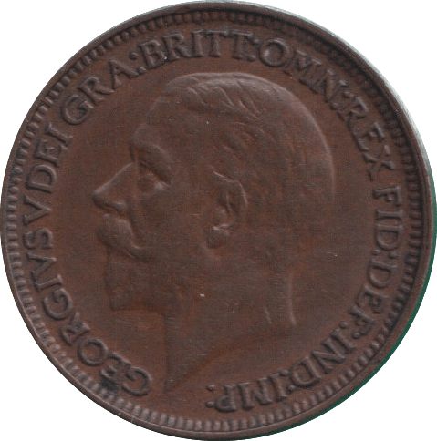 1931 FARTHING ( GVF ) - FARTHING - Cambridgeshire Coins