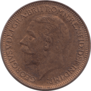 1931 FARTHING ( UNC ) - Farthing - Cambridgeshire Coins