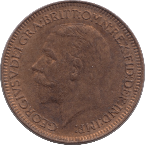 1931 FARTHING ( UNC ) - Farthing - Cambridgeshire Coins