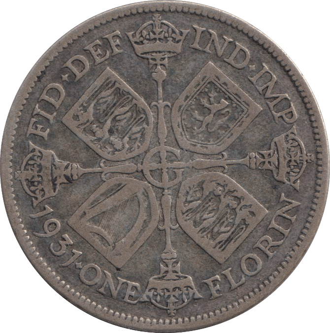 1931 FLORIN ( FINE ) - FLORIN - Cambridgeshire Coins