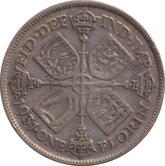 1931 FLORIN ( GF ) - FLORIN - Cambridgeshire Coins