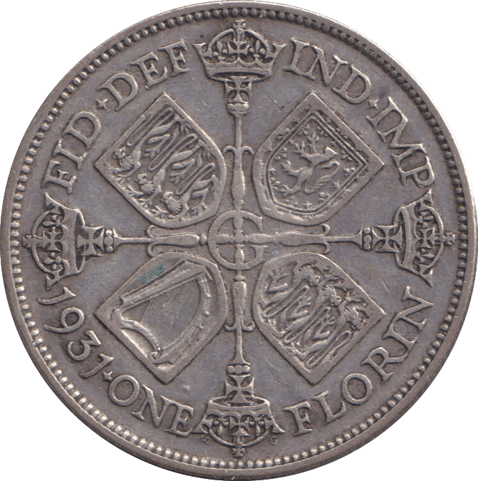 1931 FLORIN ( VF ) - FLORIN - Cambridgeshire Coins