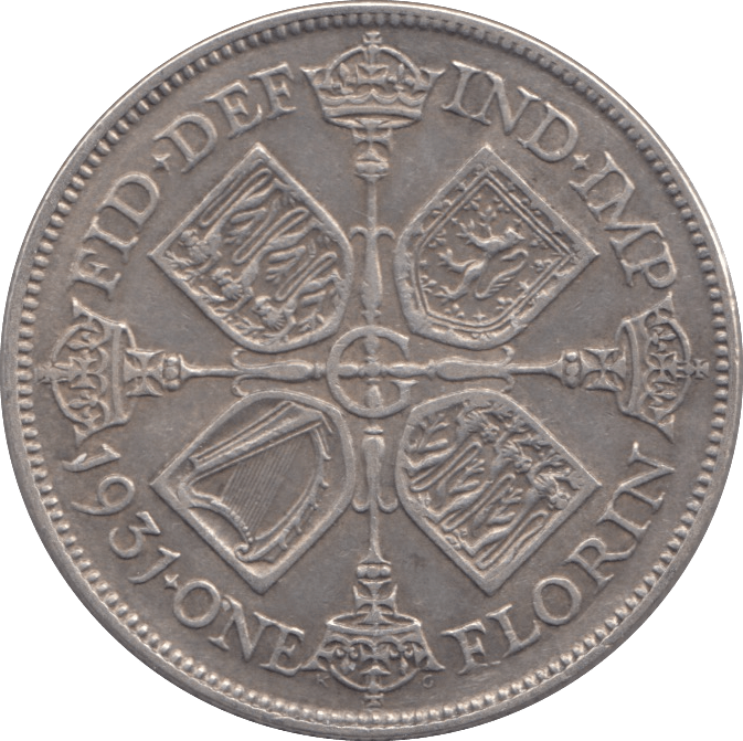 1931 FLORIN ( VF ) - FLORIN - Cambridgeshire Coins