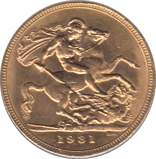 1931 GOLD SOVEREIGN ( AUNC ) PETORIA MINT 2 - Sovereign - Cambridgeshire Coins