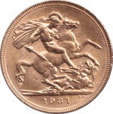 1931 GOLD SOVEREIGN ( EF ) PRETORIA MINT 1 - SOVEREIGN - Cambridgeshire Coins