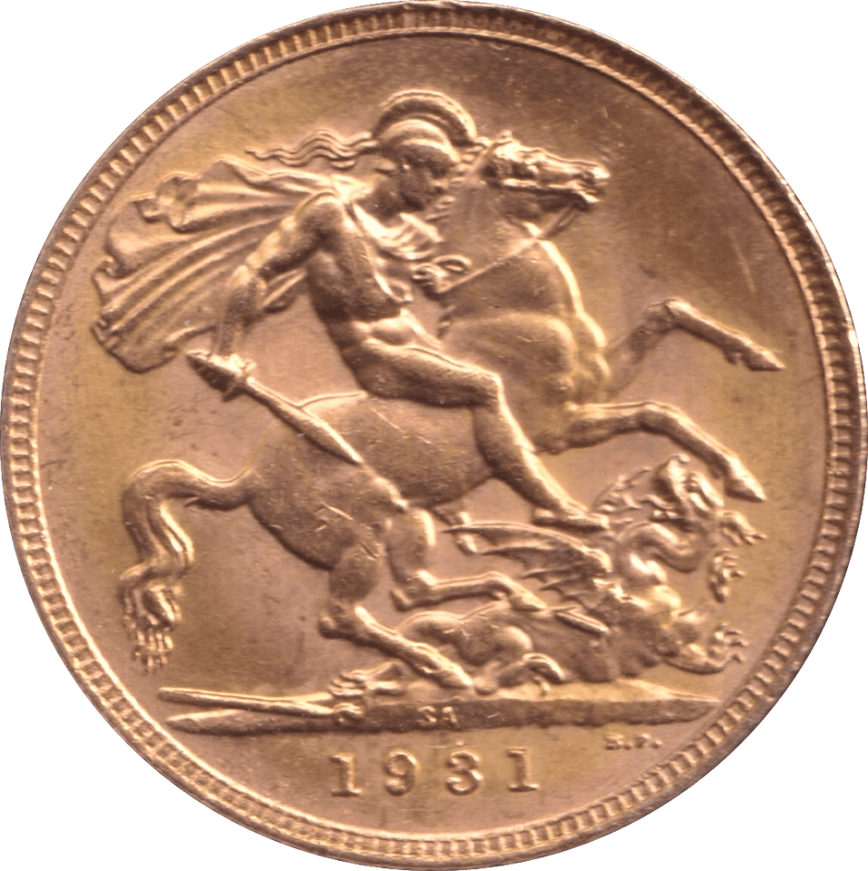 1931 GOLD SOVEREIGN ( UNC ) PRETORIA MINT - SOVEREIGN - Cambridgeshire Coins