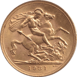 1931 GOLD SOVEREIGN ( UNC ) SA - SOVEREIGN - Cambridgeshire Coins